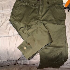 Jones Wear Olive Wide Leg Pants